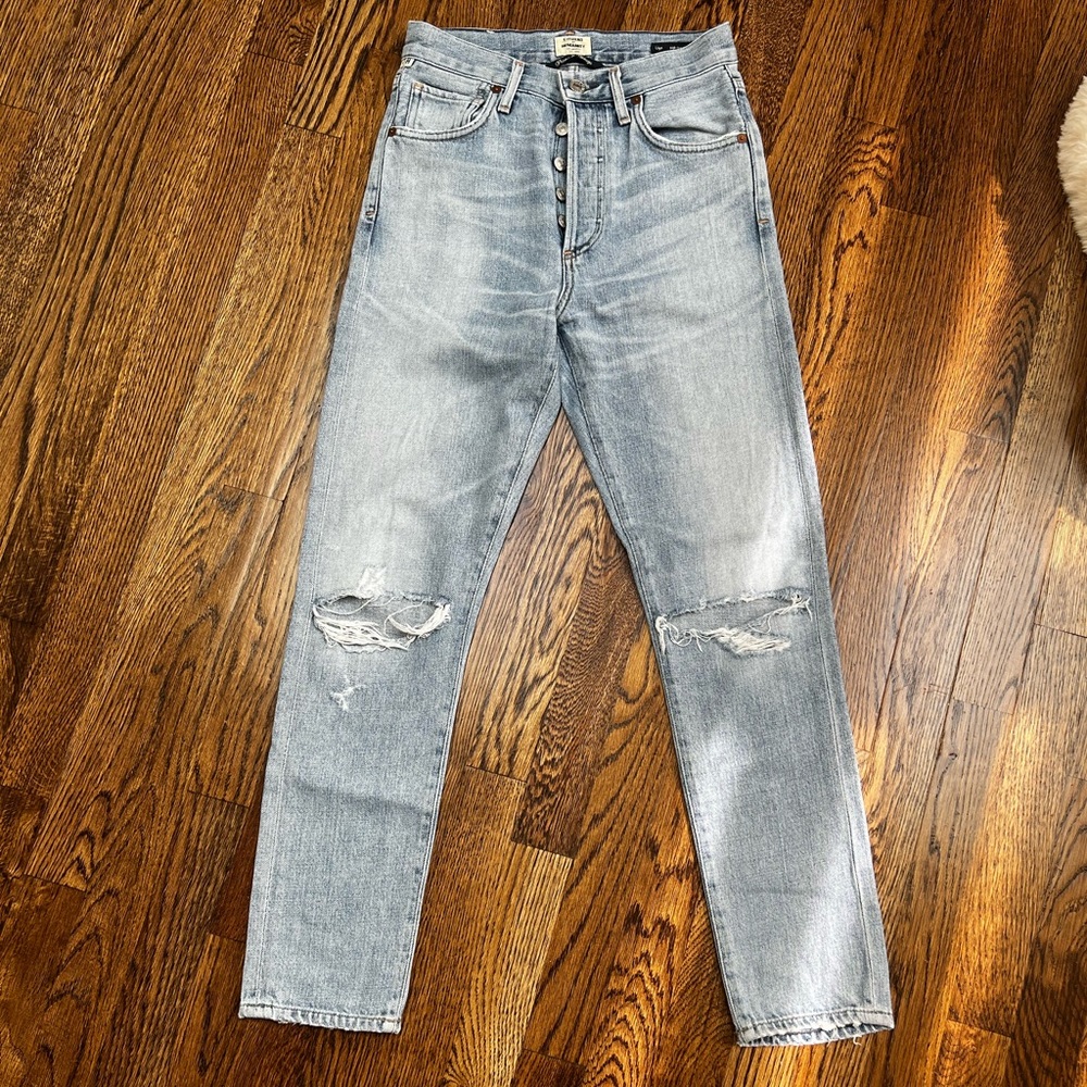 Citizens of humanity high waisted light wash
